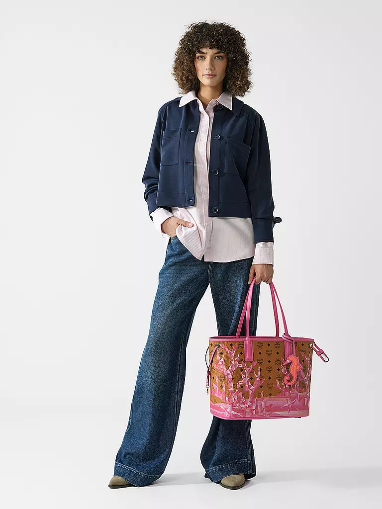 MCM Tasche Shopper LIZ CORAL MOUNTAIN Medium braun